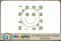 St. Patrick's Day Svg, Smiley Face Svg, Shamrock Svg Design Product Image 2