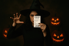 Spooky Halloween Receipt PNG|Funny Printable &amp; Sublimation Product Image 2
