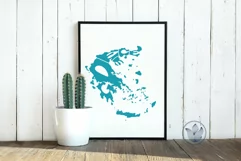 Greece SVG cut file in the shape of the country Product Image 3