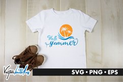 Hello summer quote svg Product Image 1