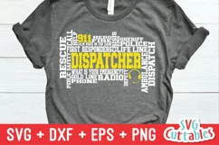 Dispatcher SVG | 911 Dispatcher Word Art | Shirt Design Product Image 1