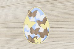 Easter laser cut file - Butterfly Egg Product Image 10