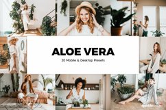 20 Aloe Vera Lightroom Presets &amp; LUTs Product Image 1