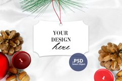Christmas Berlin Ornament Mockup PSD, Sublimation Mockup PNG Product Image 2