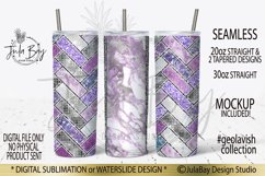 Herringbone Tumbler Wrap Bundle Colorful Seamless Wraps PNG Product Image 2