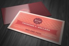 Retro Business Card Template Product Image 3