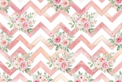 watercolor seamless pattern, Mother's Day Product Image 1