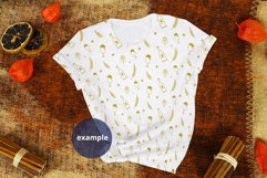 Winter White t-shirt mockup PSD, White T-shirt mockup JPG Product Image 3