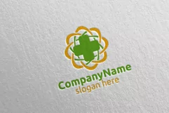 Biomedicine Cross Medical Hospital Logo 24 Product Image 3