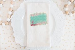 Turquoise and Blush Pink Brush Strokes Bundle Product Image 4
