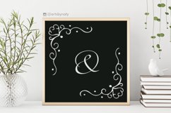 Lovely Arabesques and Flourishes Corners SVG illustrations. Product Image 3