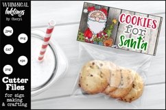 Cookies For Santa Printable Bag Topper Product Image 1