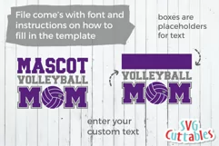 Volleyball SVG | Volleyball Template 0010 | Shirt Design Product Image 4