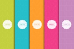Colorful seamless minimal patterns Product Image 1