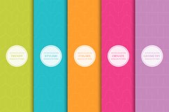 Colorful seamless minimal patterns Product Image 1