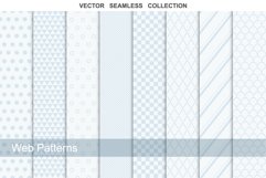 Collection of web seamless patterns. Product Image 1