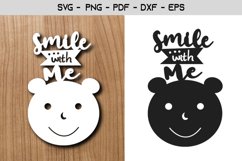 Smile With Me Paper Template Design Product Image 1