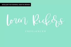 Dear Journal Calligraphy Font - Free Font of The Week Product Image 3