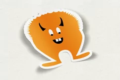 Out Of This World Alien Space Sticker svg file | png file | Product Image 8
