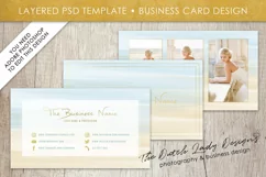 Business Card Template for Adobe Photoshop - Layered PSD Template - Design #8 Product Image 1