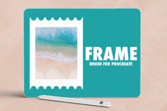 Frame Stamp Procreate Brush Product Image 1
