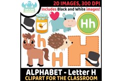 Big Alphabet Letter Clipart Bundle - Lime and Kiwi Designs Product Image 6