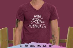 Wild Soul Hand Lettering SVG Product Image 1