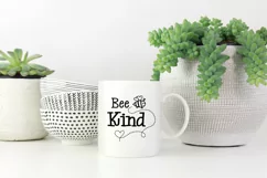 Be Kind SVG, Bee SVG, Bees DXF, PNG, EPS, JPG Product Image 2