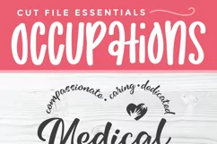 Medical Assistant svg, an MA svg file for a medical asst. Product Image 3