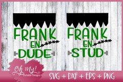 Franken-Dude &amp; Franken-Stud - SVG DXF EPS Cutting File Product Image 1