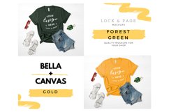 Bella Canvas Mockup Bundle 3001 T-Shirt Flat Lay Bundle Product Image 2