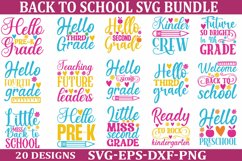 Back To School svg Bundle School &amp; Teacher SVG Design, Product Image 1