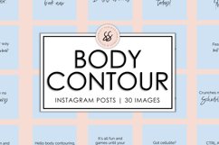 Body Contouring Light Blue Instagram Posts Product Image 1