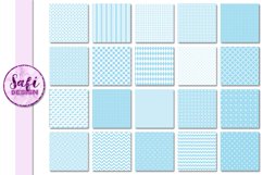 Sea Blue Digital Papers Patterns Product Image 2