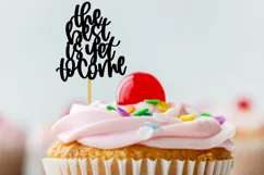 The best is yet to come svg, cake topper svg, wedding svg Product Image 2