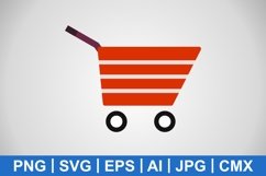 Vector Shopping Cart Icon Product Image 1