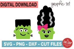 Halloween Frankenstein | Kids Halloween Bucket SVG Product Image 1