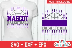 Basketball SVG | Basketball Template 0016 | Shirt Design Product Image 1