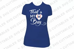 Baseball SVG | That's My Boy / Girl | Softball | Shirt Product Image 3