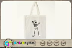 Skeleton Svg, Halloween Svg, Happy Halloween Svg, Spooky Svg Product Image 3