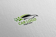 Auto Car Logo for Sport Cars, Rent, wash or Mechanic Product Image 3