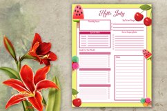 Monthly Planner, Hello July, Monthly Organizer, BLACK FRIDAY Product Image 1