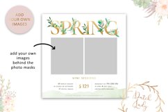 PSD Photo Spring Mini Session Card Template - Design #40 Product Image 2