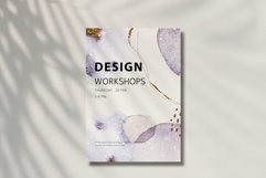 Gold Watercolor Shapes PNG Product Image 6