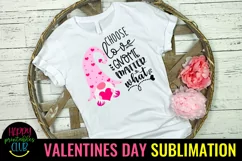 Choose Love Gnome Matter What I Valentines Gnome Sublimation Product Image 1