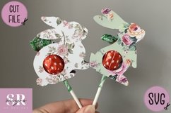 Easter lolly holder bundle | Paper cutting |rabbit lolly Product Image 5