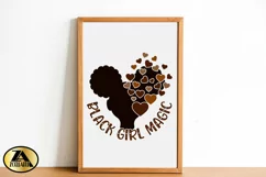 Black Girl Magic SVG | Valentine's Day Cut file Product Image 3