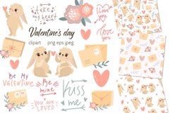 Valentine's day clipart Product Image 1