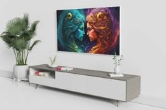 Samsung Frame Tv Art, Zodiac Sign Gemini Set of 4 Product Image 9