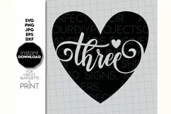 3rd Birthday SVG, Birthday Shirt SVG, Friends Gift SVG Product Image 2